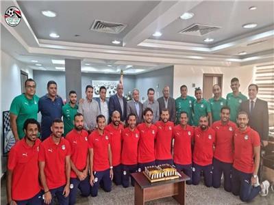 اتحاد الكرة يكرم منتخب «الشاطئية» بعد إنجاز الصعود لكأس العالم