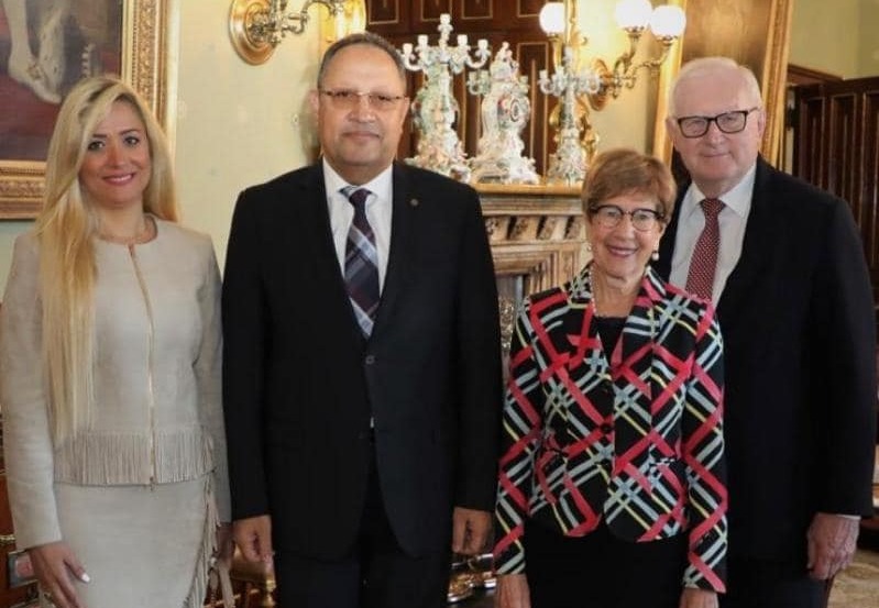 حاكم «نيو ساوث ويلز» الاسترالية تستقبل قنصل مصر في سيدني