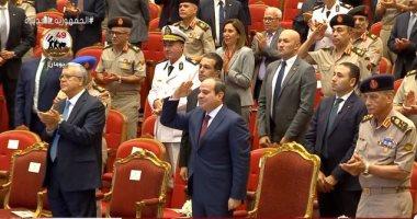 الرئيس السيسي يقدم عظيم التحية والشكر لأبطال الكتيبة "139 صاعقة"