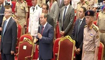 السيسي لأبطال أكتوبر: أعتذر لكم على أي تقصير في حقكم .. أنتم أبطال العزة والكرامة