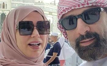 عبير صبري تؤدي مناسك العمرة مع زوجها: «من أجمل وأطيب مكان في الأرض»