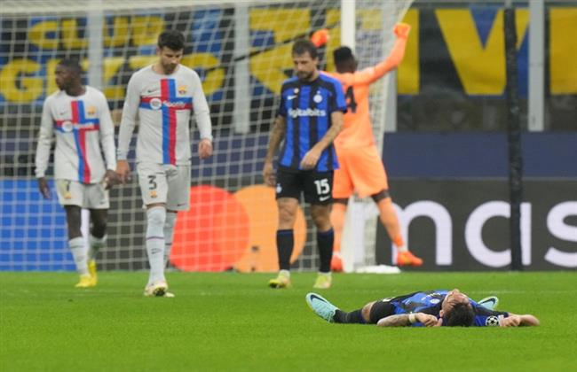 إنتر ميلان يفوز على برشلونة في دوري أبطال أوروبا