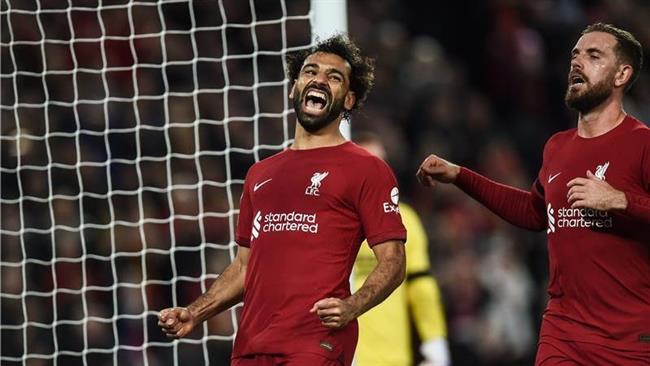 محمد صلاح أفضل لاعب فى مباراة ليفربول ورينجرز 