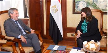  وزيرة الهجرة تستقبل السفير الإيطالي لدى مصر