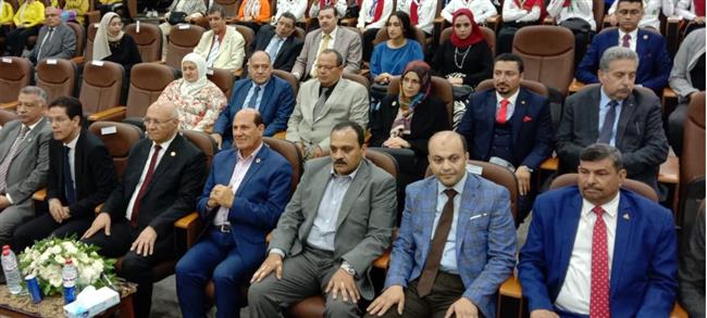 رئيس جامعة بنها يشهد الاحتفال بالذكرى 49 لانتصارات أكتوبر المجيدة