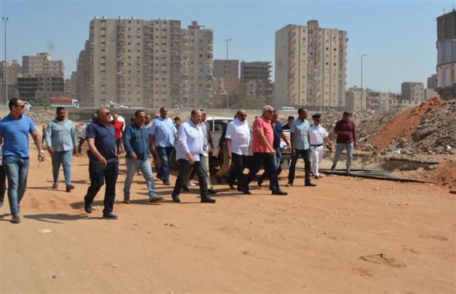 محافظ الجيزة يتفقد نسب التنفيذ بتوسعات الطريق الأبيض و26 يوليو الجديد والمنصورية