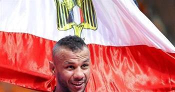 مصطفى النمر يحتل المركز الأول ببطولة العالم لرواد المصارعة ببلغاريا