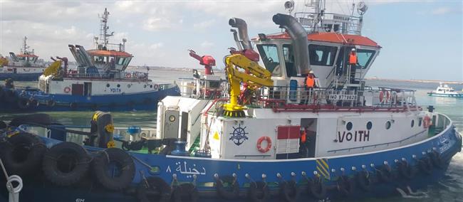الهيئة العامة لميناء الإسكندرية تستقبل سفينة الشحن العملاقة SEAWAY SWAN