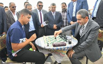   محافظ الغربية يفتتح البطولة الدولية للشطرنج الخاطف احتفالا بالعيد القومي بمشاركة 160 لاعبا