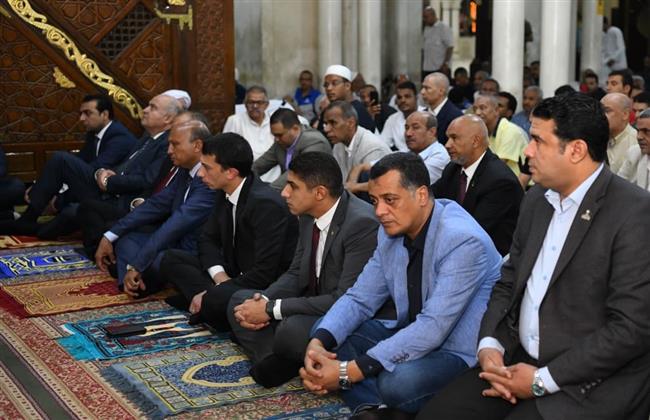 محافظ قنا يشهد الاحتفال بالمولد النبوي الشريف بمسجد سيدي عبد الرحيم القنائي 