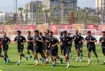الأهلى يختتم استعداداته اليوم لمواجهة الاتحاد التونسي في دورى أبطال أفريقيا