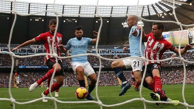 بث مباشر مباراة مانشستر سيتي وساوثهامبتون بالدورى الإنجليزى