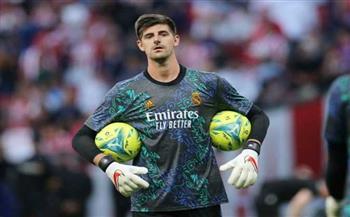 ريال مدريد يفقد خدمات كورتوا في موقعة الكلاسيكو أمام برشلونة