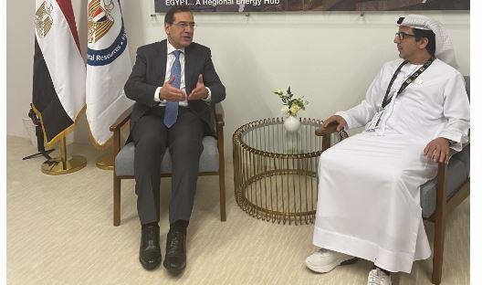 وزير البترول يشيد بالاستثمار الإماراتي في مصر وخاصة بمجال الغاز