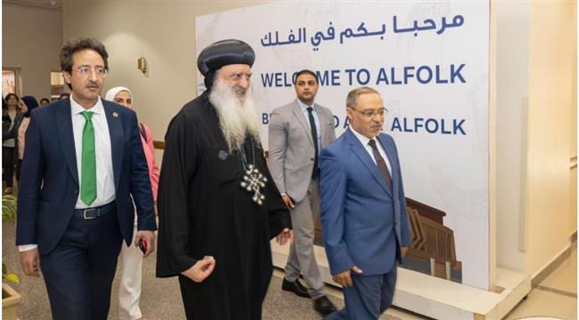 الأنبا بولا يشيد بدور جامعة طنطا فى  خدمة المجتمع ودعم مشروع الفلك 