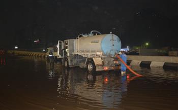   محافظ القليوبية يتابع أعمال تصريف مياه الأمطار بالطرق الرئيسية بأحياء غرب وشرق شبرا الخيمة والخصوص