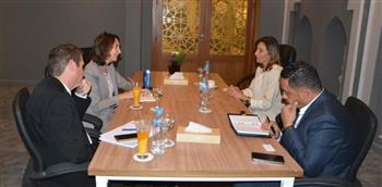   نيفين الكيلاني تلتقي الأميرة الأردنية ريم علي  بقمة المناخ بشرم الشيخ 