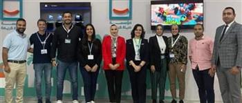 حياة كريمة يستقبل وزير الرى بجناح الـ Green Zone