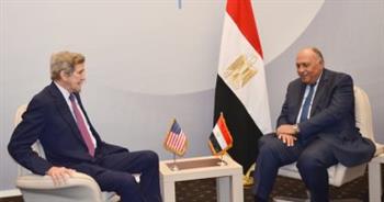   شكري ‬يؤكد لكيري حرص الرئاسة المصرية لـ COP27 ‬على مساعدة الأطراف على التوصل للتوافق المطلوب