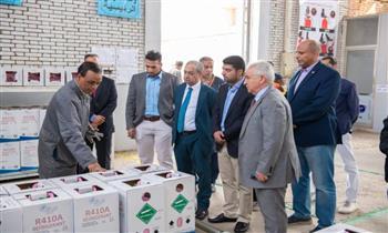 «حلوان للأجهزة المعدنية» تدشن خطًا جديدًا لإنتاج الفريون R410A / R134A