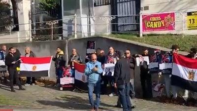للتضامن مع الرئيس السيسي.. تظاهرة للمصريين في النمسا