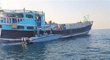القوات البحرية اليمنية تضبط سفينة إيرانية على متنها كمية كبيرة من المخدرات