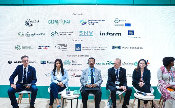 مؤتمر المناخ.. المشاط تشارك في الحلقة النقاشية لمعهد الأنظمة الغذائية المستدامة