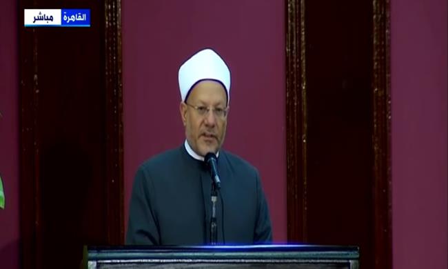 المفتي: مصر الآن محط أنظار العالم لاستضافتها مؤتمر المناخ 