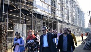محافظ الغربية يتفقد مستشفى السنطة المركزي وأعمال الرصف بطنطا