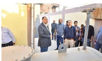   محافظ أسيوط يتفقد أعمال تنفيذ محطة رفع الصرف الصحى بمساكن كوم ابوشيل