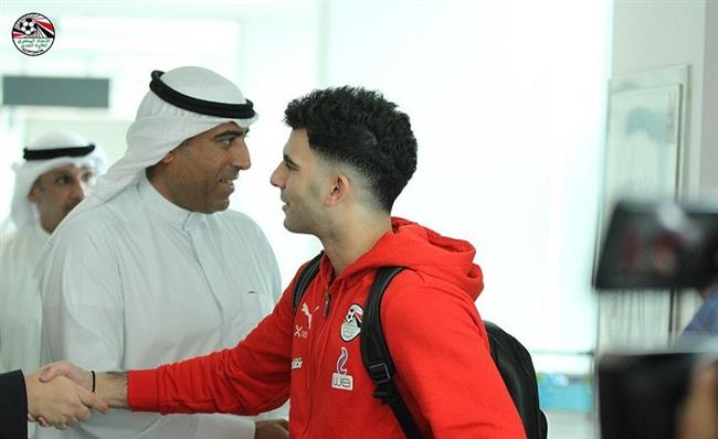 منتخب مصر يصل الكويت استعدادًا لمواجهة بلجيكا