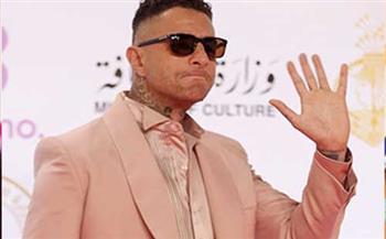 أحمد الفيشاوي لأول مره علي السجادة الحمراء بدون ندي كامل 