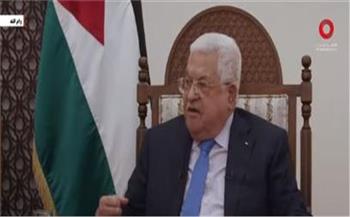   الرئيس الفلسطيني: أصبح من غير الممكن استعمال الكفاح المسلح الآن
