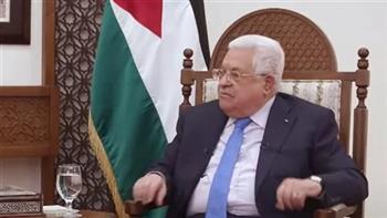   الرئيس الفلسطيني: نتنياهو رجل لا يؤمن بالسلام والأمريكيون بدأوا يدركون أن إسرائيل تميل للعنصرية
