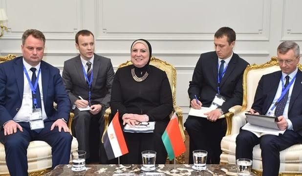 نيفين جامع تبحث مع وزير اقتصاد المعرفة الجزائري آفاق تعزيز التعاون بين البلدين
