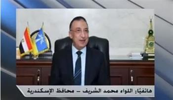 محافظ الإسكندرية: الصور المتداولة بشأن الأمطار عبر السوشيال ميديا فوتوشوب| فيديو