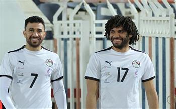   منتخب مصر يواصل تدريباته استعدادًا لمواجهة بلجيكا وديًا.. ومشاركة النني وكوكا