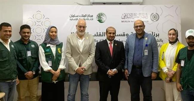 القنصل السعودى فى زيارة لمستشفى نيل الأمل الخيرى بالاسكندرية  