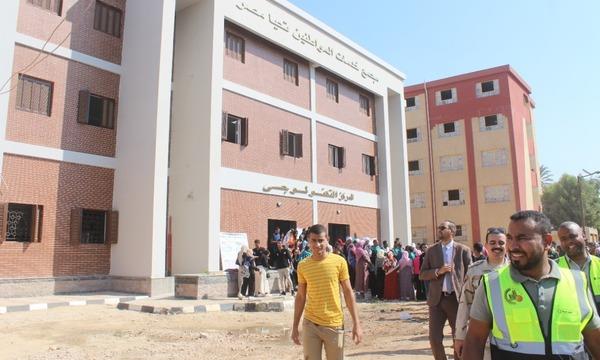 زيارة ميدانية لطلاب جنوب الوادي لمشروعات حياة كريمة بمركز قوص
