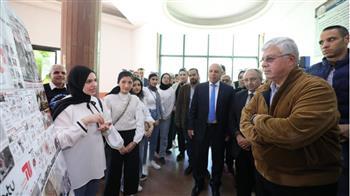 وزير التعليم العالى يتفقد المعهد العالي للهندسة والتكنولوجيا بالمنصورة