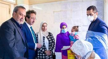 قافلة جامعة طنطا تقدم الرعاية الطبية لـ 1630 مواطنا بمركز طنطا