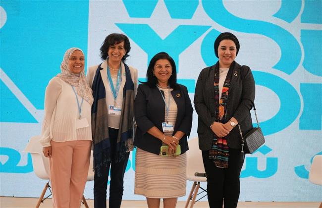 منصة منتدى شباب العالم تناقش "التغذية والتغير المناخي" بالمنطقة الخضراء