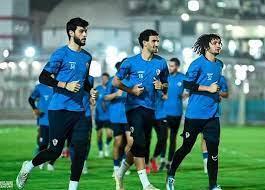 تدريبات قوية لحراس الزمالك على التسديد والعرضيات