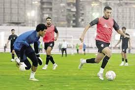 تقسيمة قوية بين لاعبي الزمالك