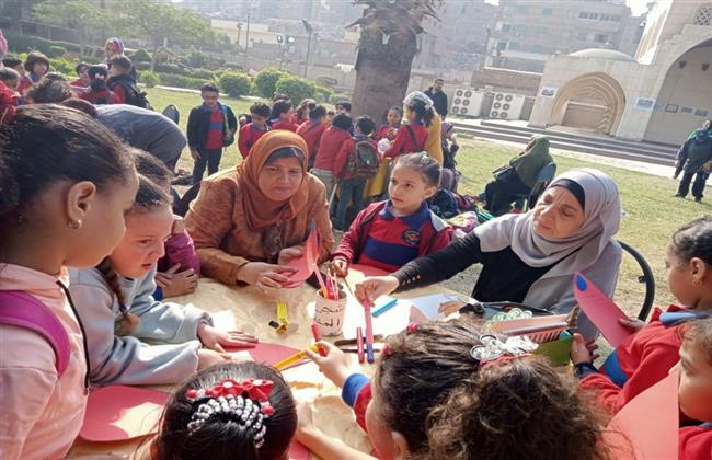 القومي لثقافة الطفل يختتم فعاليات رسم أكبر جدارية عن المناخ كرسالة للعالم خلال قمة المناخ Cop27