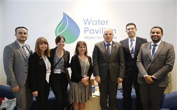   على هامش مؤتمر المناخ.. سويلم يلتقي بوزراء أمريكا والكونغو ومالطا لبحث سبل التعاون قي مجال المياه  