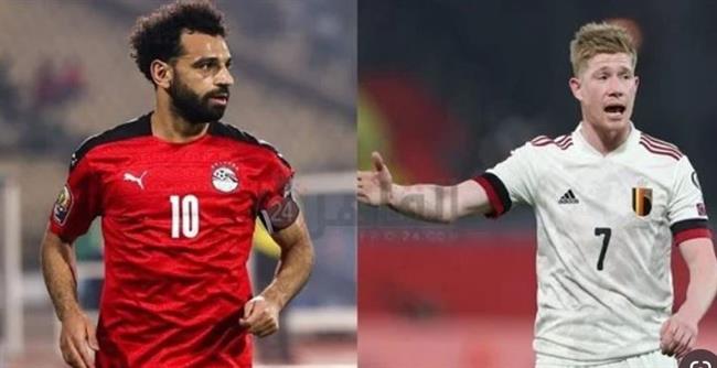 تعرف على أغلى اللاعبين فى القيمة التويسقية لمنتخبي مصر وبلجيكا 