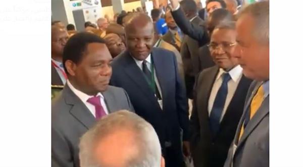 رئيس زامبيا يزور جناح CIT في قمة الابتكار الإفريقية