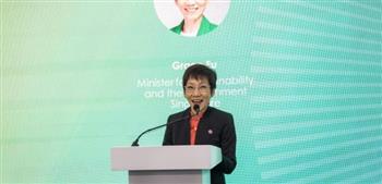   وزيرة الاستدامة والبيئة السنغافورية: علينا أن نتعاون معًا للوصول إلى صفر انبعاثات بشكل أسرع