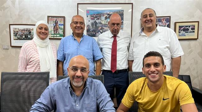 روابط الرياضية تتعاقد مع البطل الأوليمبي فى الخماسي الحديث أحمد الجندى 